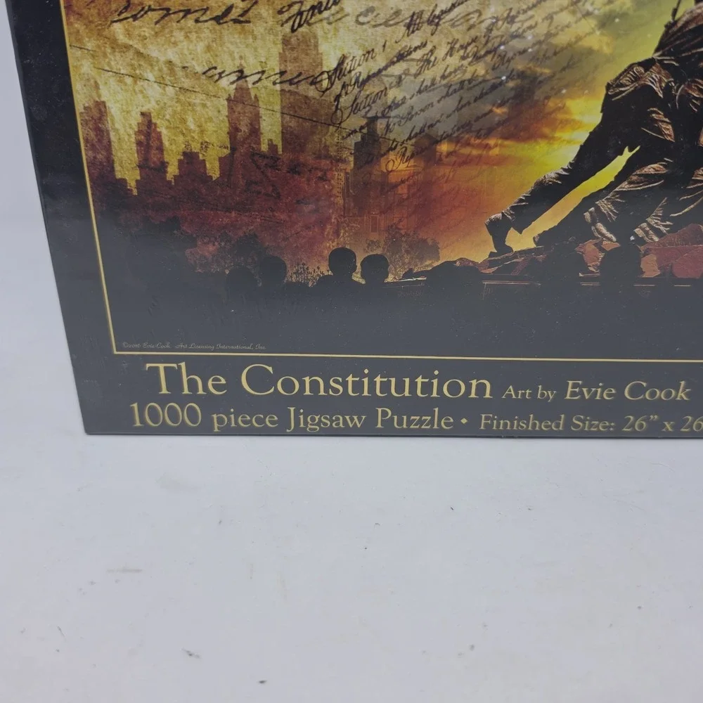 NEW The Constitution Evie Cook 1000 Piece Jigsaw Puzzle 26